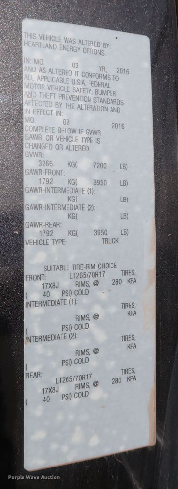 image for item DK3507 2016 Chevrolet Silverado 1500  Double Cab pickup truck