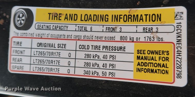 image for item DK3508 2017 Chevrolet Silverado 1500  Double Cab pickup truck