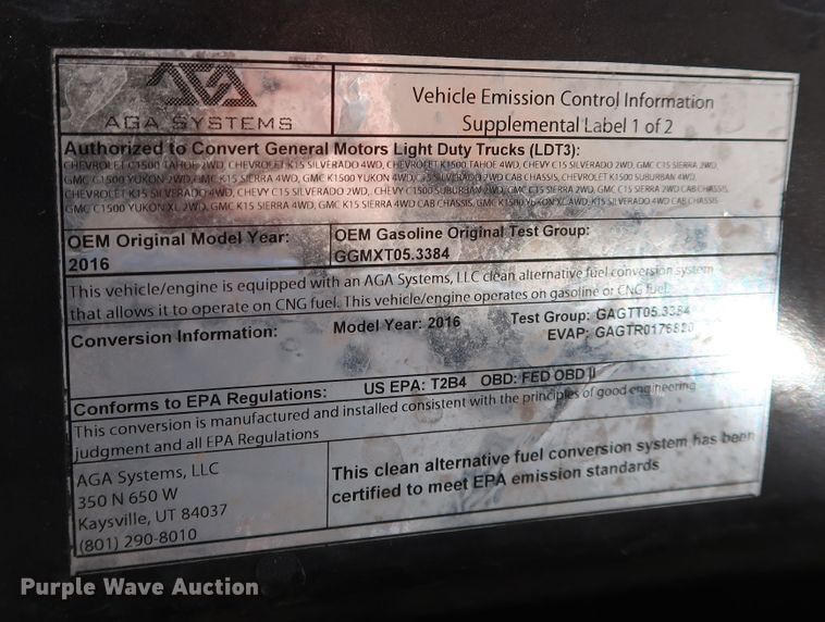 image for item DK3510 2016 Chevrolet Silverado 1500  Double Cab pickup truck