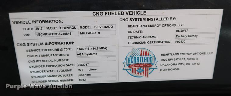 image for item DK3511 2017 Chevrolet Silverado 1500  Double Cab pickup truck