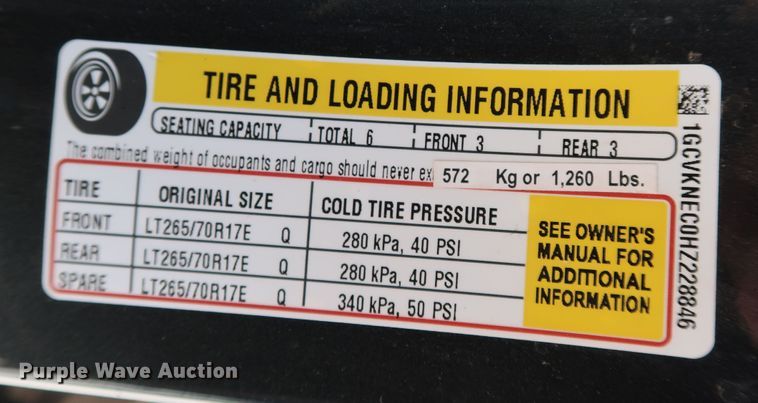 image for item DK3511 2017 Chevrolet Silverado 1500  Double Cab pickup truck