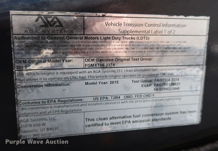 image for item DK3512 2015 Chevrolet Silverado 1500  Double Cab pickup truck