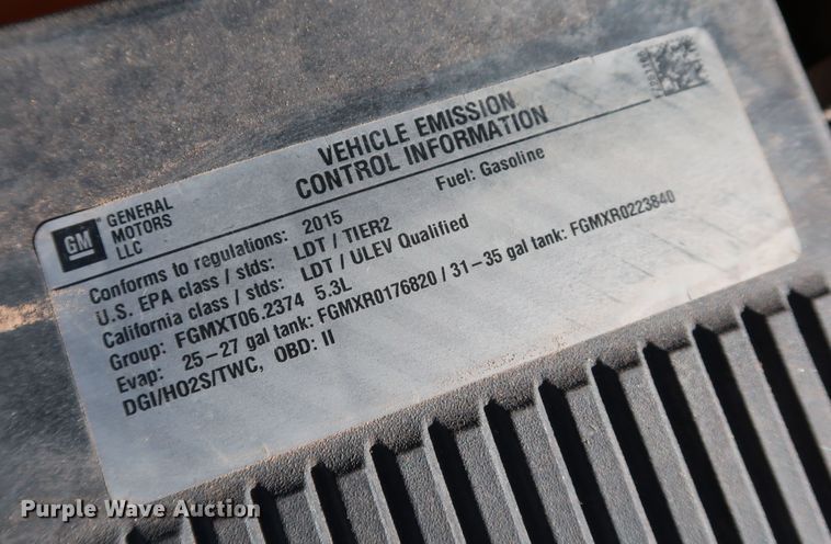 image for item DK3513 2015 Chevrolet Silverado 1500  Double Cab pickup truck