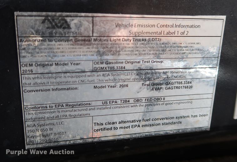 image for item DK3514 2016 Chevrolet Silverado 1500  Double Cab pickup truck