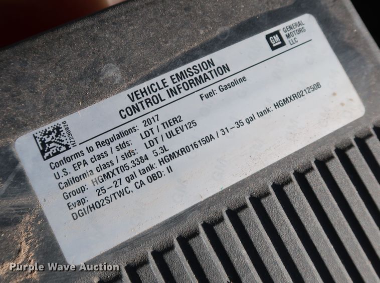 image for item DK3515 2017 Chevrolet Silverado 1500  Double Cab pickup truck