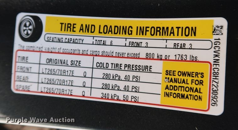 image for item DK3515 2017 Chevrolet Silverado 1500  Double Cab pickup truck