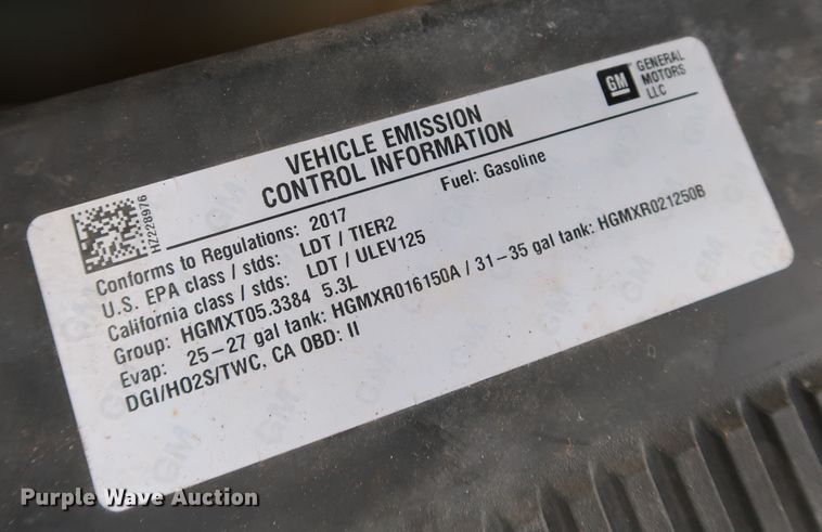 image for item DK3518 2017 Chevrolet Silverado 1500  Double Cab pickup truck