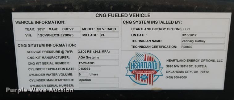 image for item DK3518 2017 Chevrolet Silverado 1500  Double Cab pickup truck