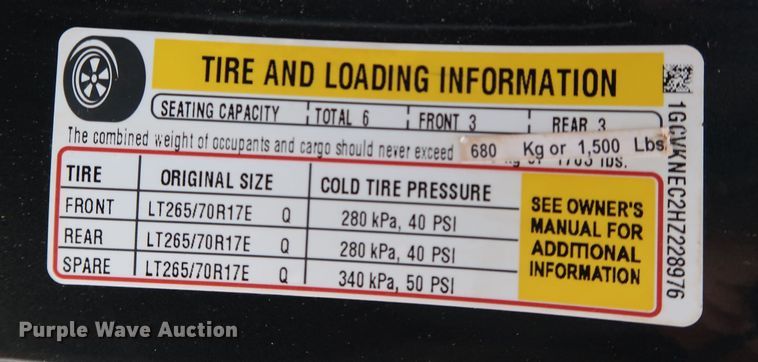 image for item DK3518 2017 Chevrolet Silverado 1500  Double Cab pickup truck