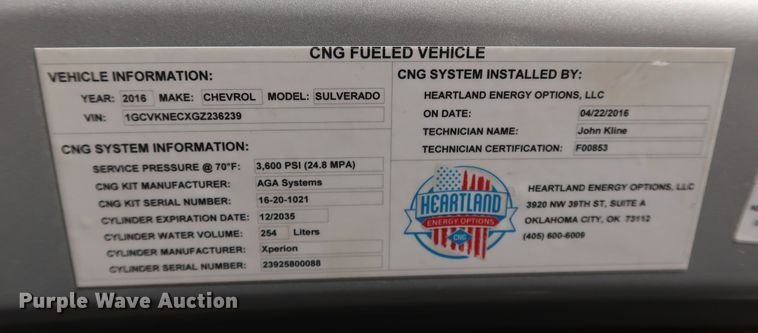 image for item DK3520 2016 Chevrolet Silverado 1500  Double Cab pickup truck