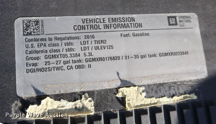 image for item DK3521 2016 Chevrolet Silverado 1500  Double Cab pickup truck