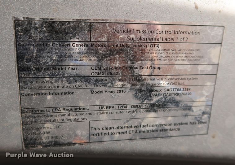 image for item DK3521 2016 Chevrolet Silverado 1500  Double Cab pickup truck