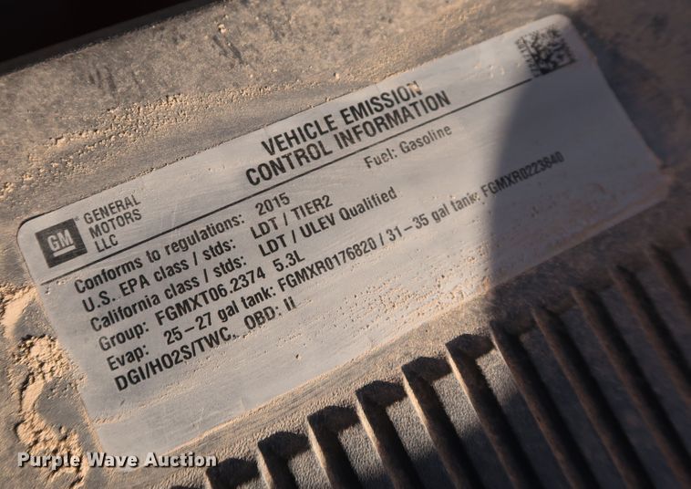 image for item DK3522 2015 Chevrolet Silverado 1500  Double Cab pickup truck