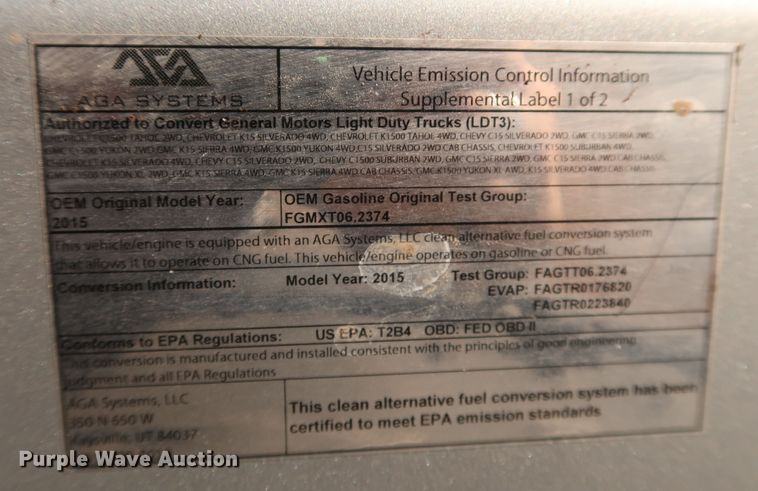 image for item DK3522 2015 Chevrolet Silverado 1500  Double Cab pickup truck