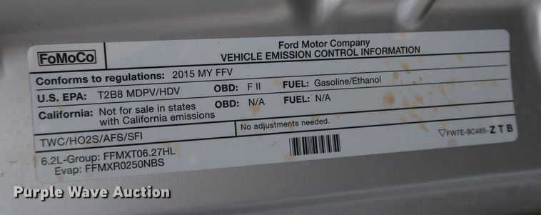 image for item DK3526 2015 Ford F250 Super Duty  SuperCab pickup truck