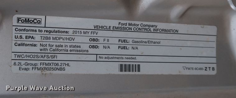 image for item DK3527 2015 Ford F250 Super Duty  SuperCab pickup truck