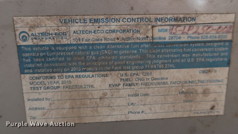 image for item DK3527 2015 Ford F250 Super Duty  SuperCab pickup truck