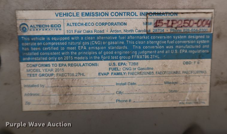 image for item DK3535 2015 Ford F250 Super Duty  SuperCab pickup truck