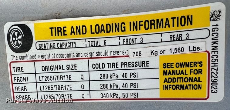 image for item DK3536 2017 Chevrolet Silverado 1500  Double Cab pickup truck