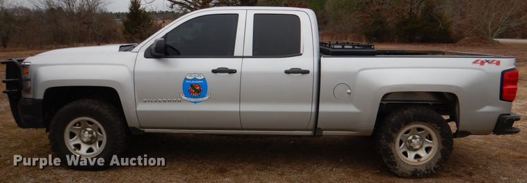 image for item DK3537 2016 Chevrolet Silverado 1500  Double Cab pickup truck