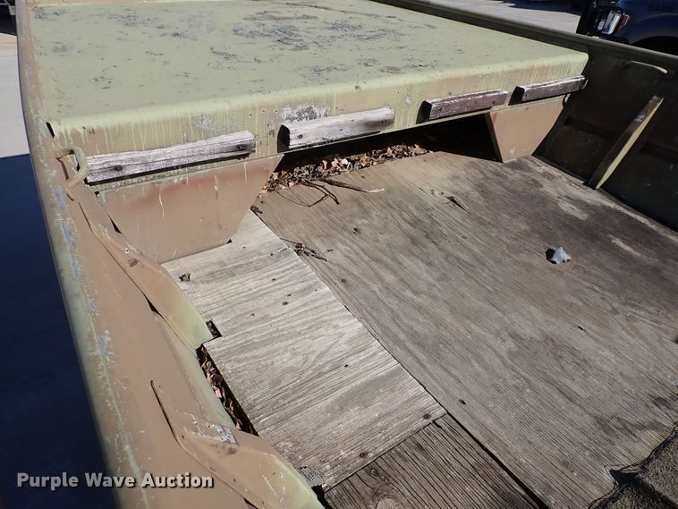 image for item DK3538 1987 Lowe Husky Jon  boat