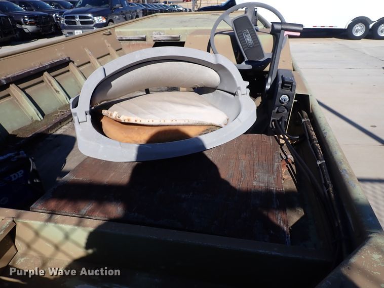 image for item DK3538 1987 Lowe Husky Jon  boat