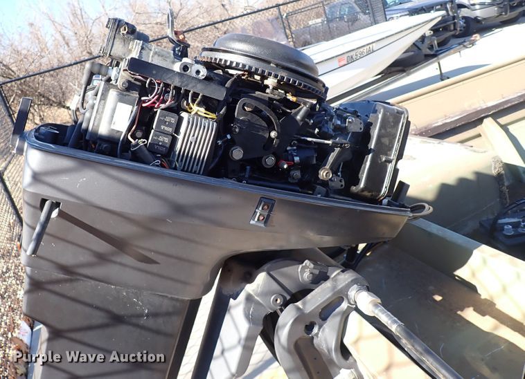 image for item DK3538 1987 Lowe Husky Jon  boat