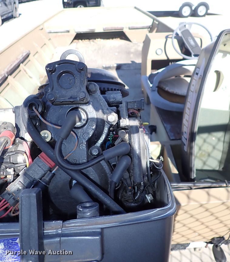 image for item DK3538 1987 Lowe Husky Jon  boat