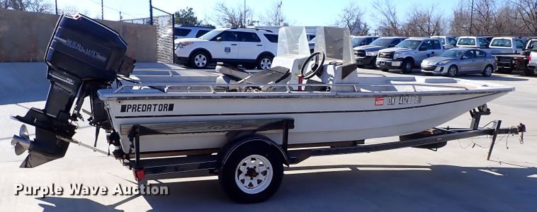 image for item DK3539 1989 Predator 160ST  boat