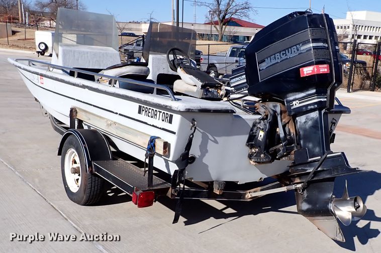 image for item DK3539 1989 Predator 160ST  boat