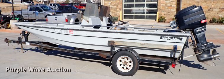 image for item DK3539 1989 Predator 160ST  boat
