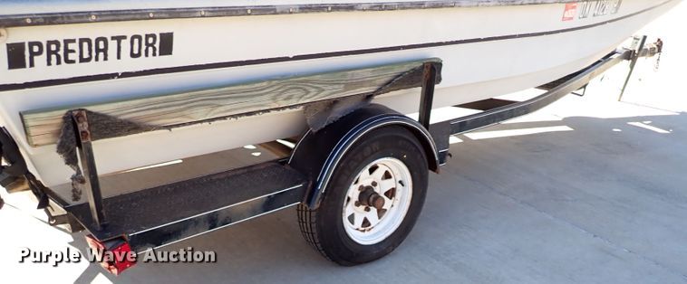 image for item DK3539 1989 Predator 160ST  boat