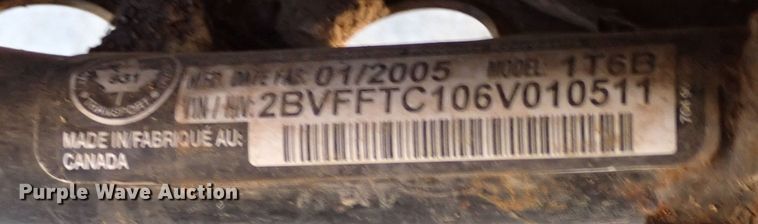 image for item DK3542 2006 John Deere Buck  ATV