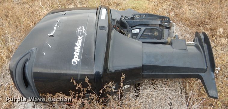 image for item GY9919 2009 Mercury OptiMax 2.50L six cylinder outboard gas motor