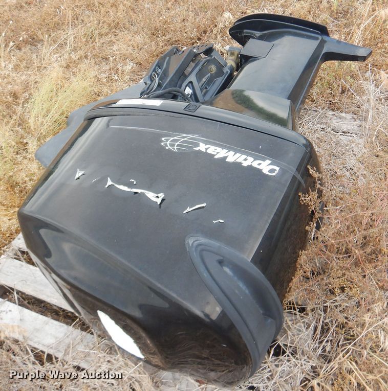 image for item GY9919 2009 Mercury OptiMax 2.50L six cylinder outboard gas motor