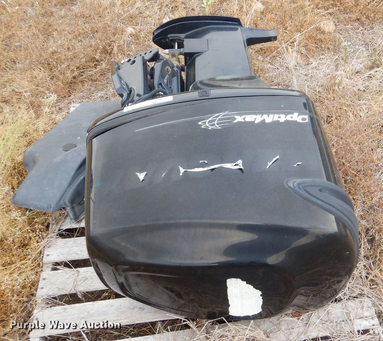 image for item GY9919 2009 Mercury OptiMax 2.50L six cylinder outboard gas motor