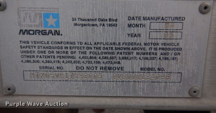 image for item DH8163 2005 Chevrolet C6500  box truck