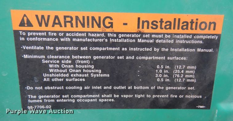 image for item DI8629 1998 Gulf Stream Spartan  RV