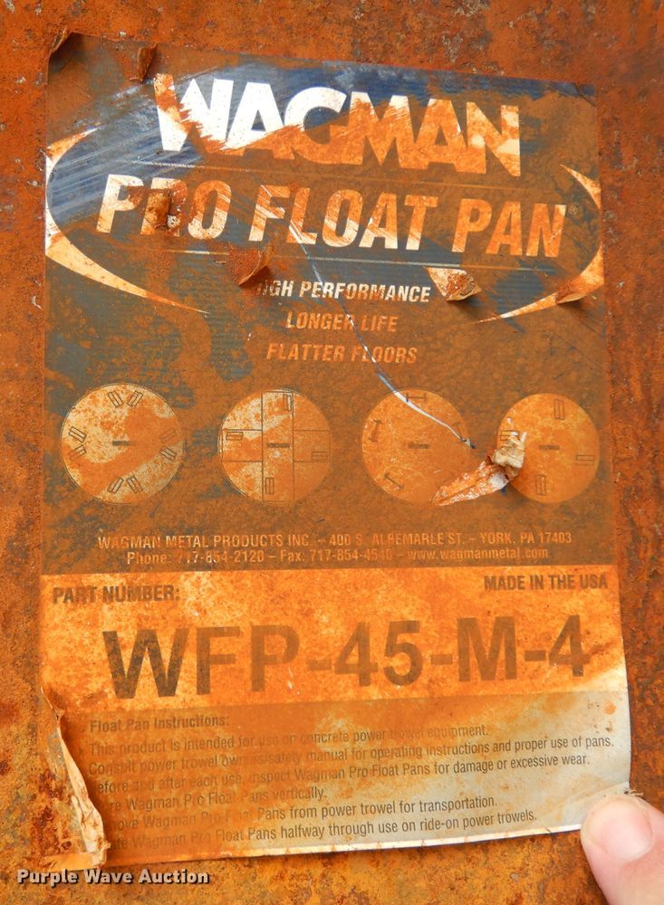 image for item DI8632 Wacker CRT46 ASO  power trowel