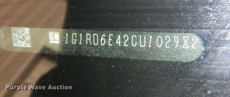 image for item DK8742 2012 Chevrolet Volt