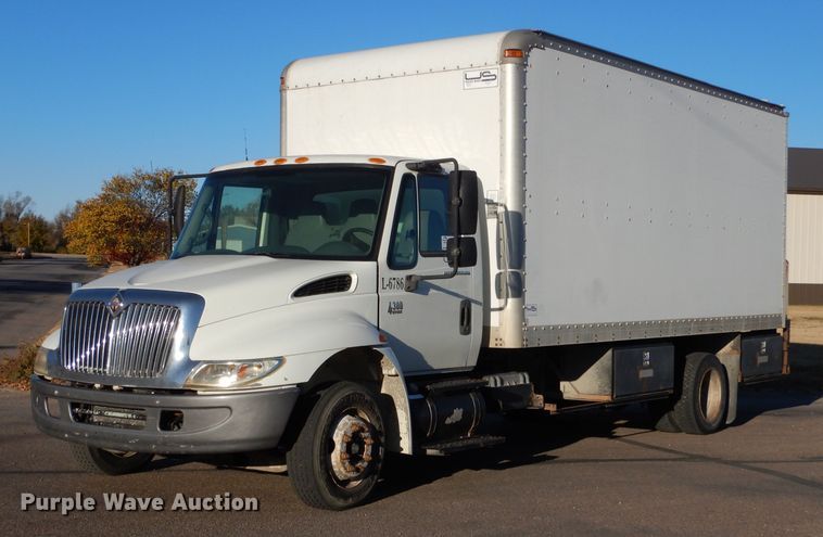 image for item DL3480 2007 International 4300  box truck