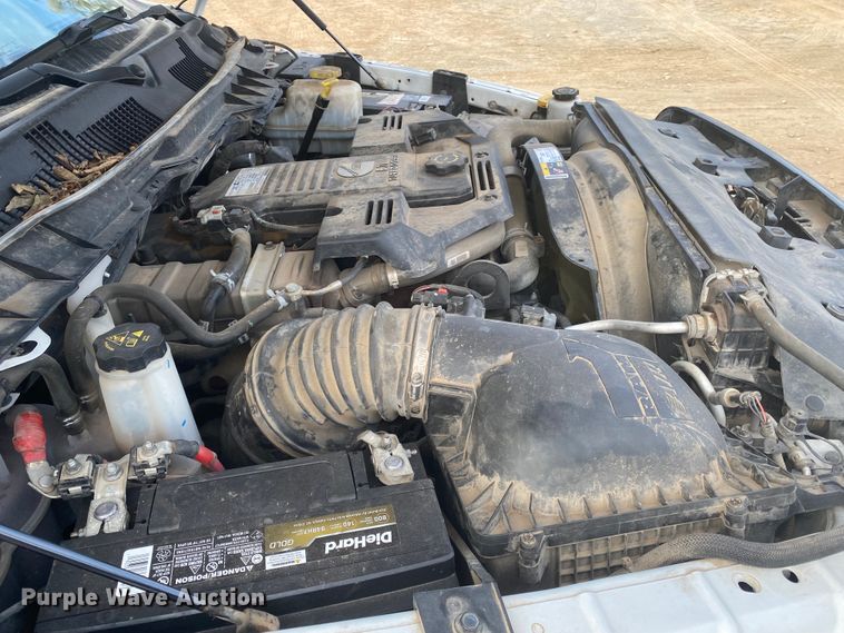 image for item DL6881 2018 Dodge Ram 5500HD  flatbed truck