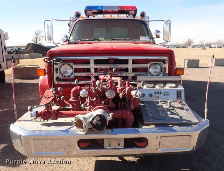 image for item DN2161 1980 GMC  fire truck