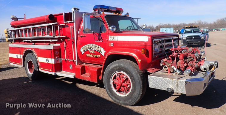 image for item DN2161 1980 GMC  fire truck