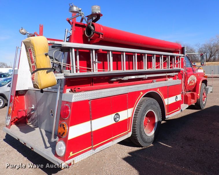 image for item DN2161 1980 GMC  fire truck