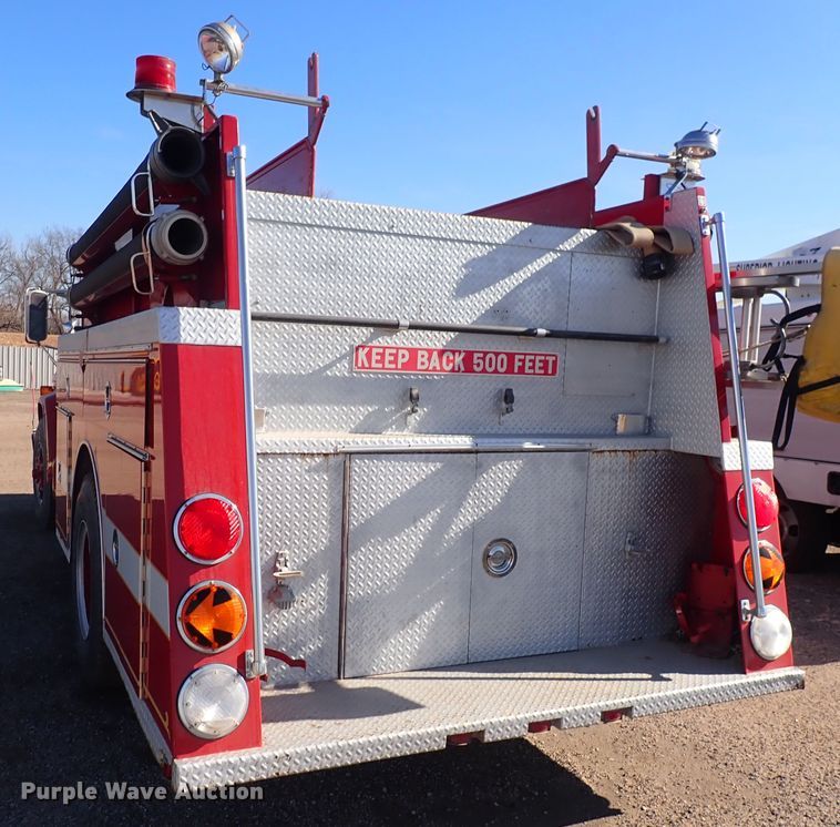 image for item DN2161 1980 GMC  fire truck