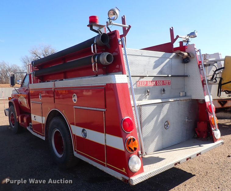 image for item DN2161 1980 GMC  fire truck