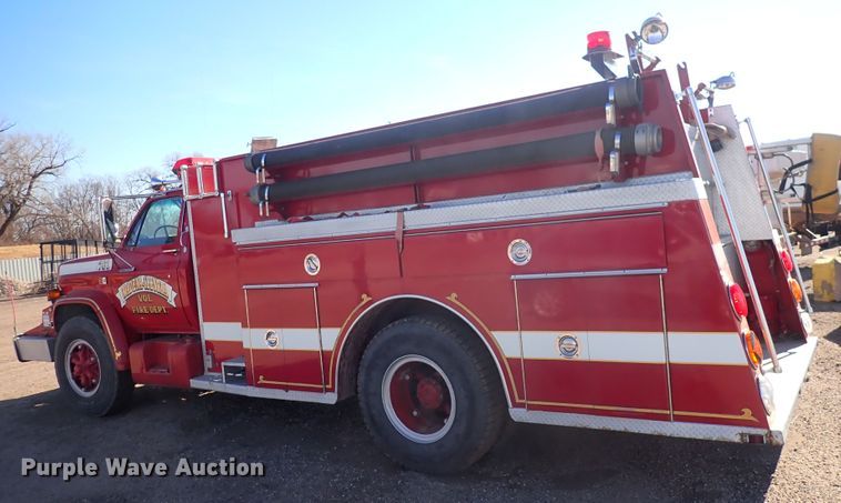 image for item DN2161 1980 GMC  fire truck
