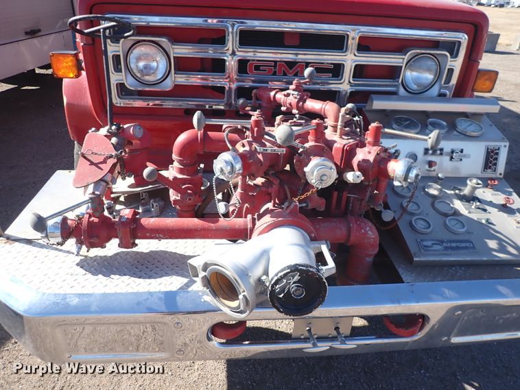 image for item DN2161 1980 GMC  fire truck