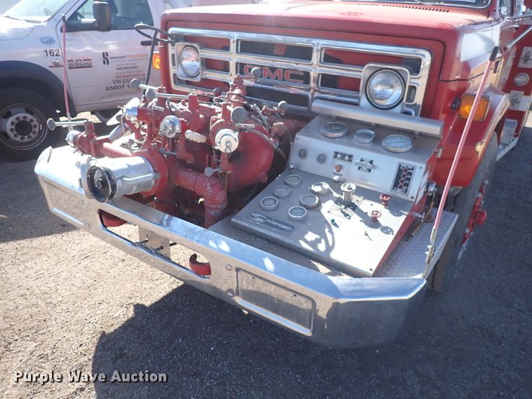 image for item DN2161 1980 GMC  fire truck